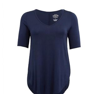 Torrid super soft tee navy size 2x